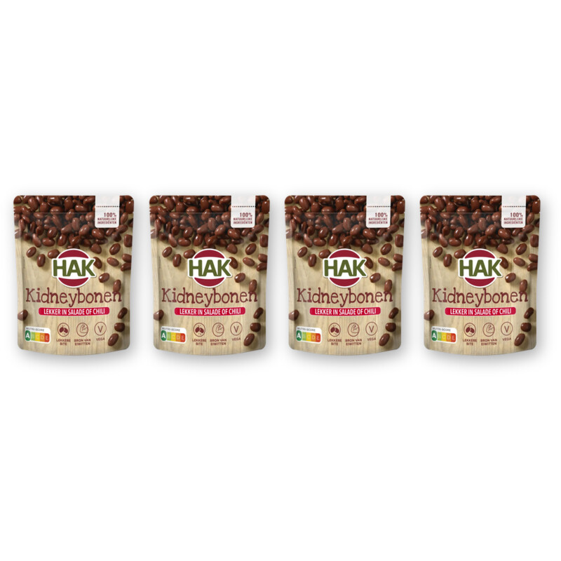 Hak Kidneybonen 4-pack