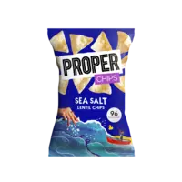 Proper Sea salt lentil chips
