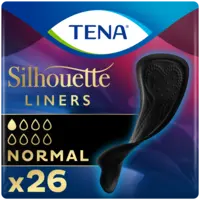 Tena Silhouette noir inlegkruisjes