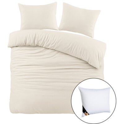 pdp-image-Ten Cate Flanellen dbo 140x200/220 beige 1k