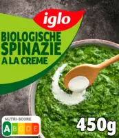 Iglo Biologische spinazie à la crème