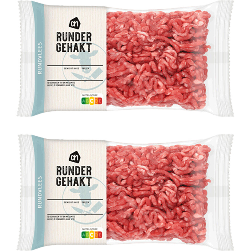 Een afbeelding van AH Rundergehakt 2-pack