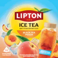 Lipton Ice tea black tea peach infusion