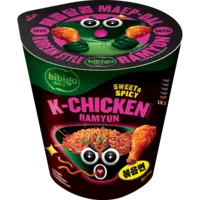 Bibigo K-chicken ramyun sweet&spicy noodles cup