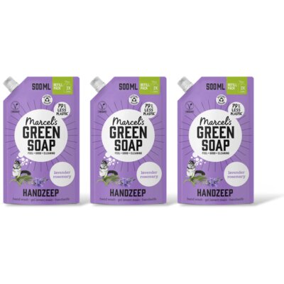 pdp-image-Marcel's Green Soap Handzeep lavender & rosemary n 3pack