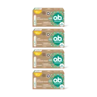 o.b. Organic cotton tampons normaal 4-pack