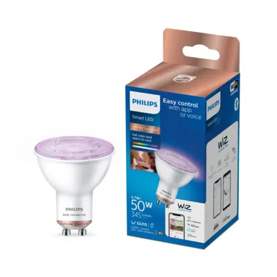 pdp-image-Philips Smart led spot gekleurd GU10 50W