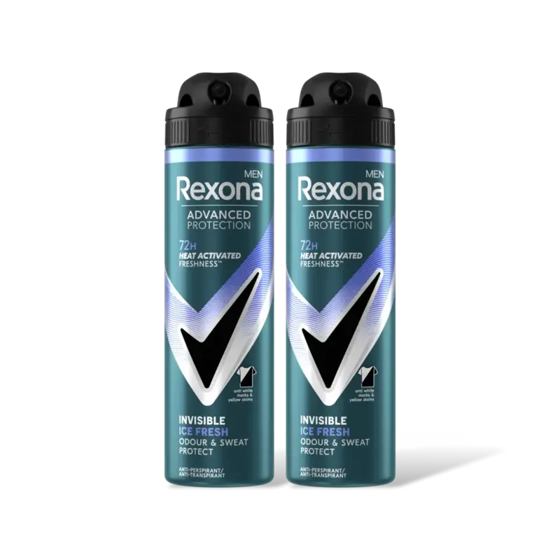 Rexona Men invisible ice anti-transpirant 2pack