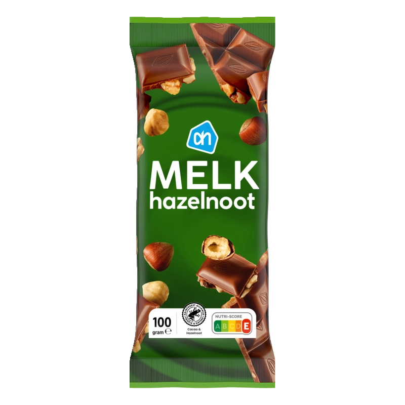 Reep melk hazelnoot