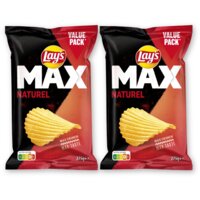 Lay's Max naturel 275 gr 2-pack