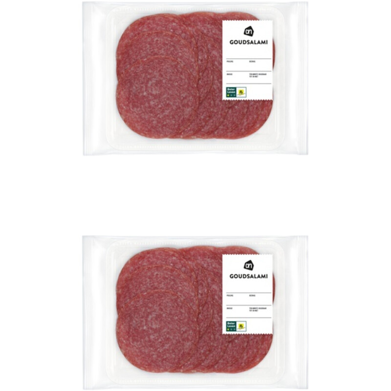 Een afbeelding van AH Goudsalami 2-pack