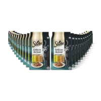 Sheba Delices du jour in saus kip/kalkoen 22pk