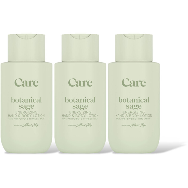 Care Botanical sage hand & body lotion 3-pack