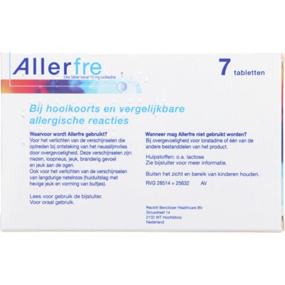 pdp-image-Allerfre Hooikoorts & allergie tabletten