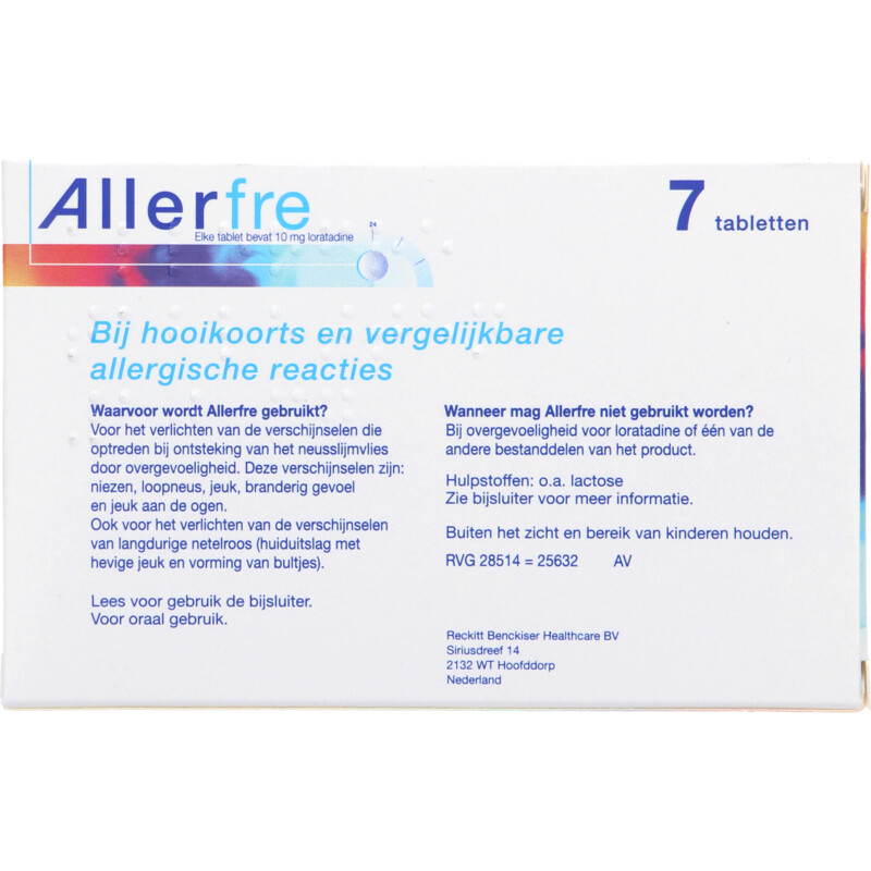 Allerfre Hooikoorts & allergie tabletten reserveren | Albert Heijn