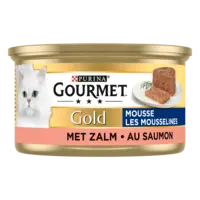 Gourmet Gold mousse met zalm