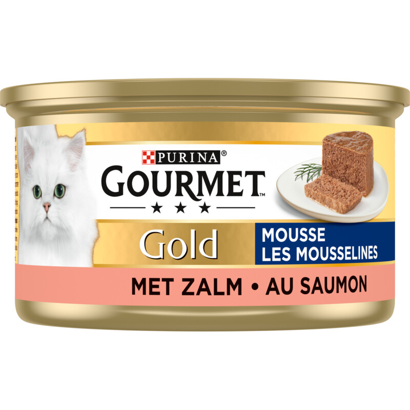 Een afbeelding van Gourmet Gold mousse met zalm
