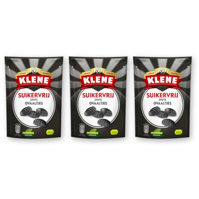 pdp-image-Klene Suikervrij zoute ovaaltjes 3-pack