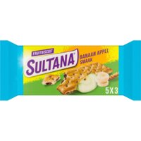 Een afbeelding van Sultana Fruitbiscuit banaan 30% minder suiker
