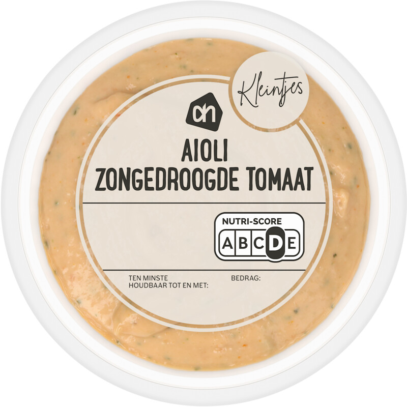 AH Kleintje aioli zongedroogde tomaat