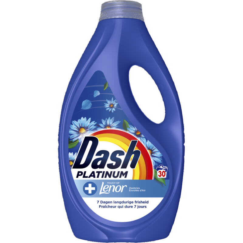 Dash Vloeibaar platinum zeebries bel