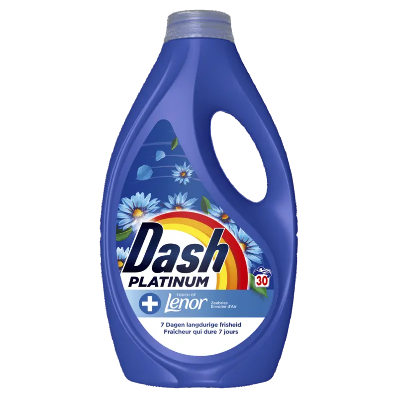 Dash Vloeibaar platinum zeebries bel