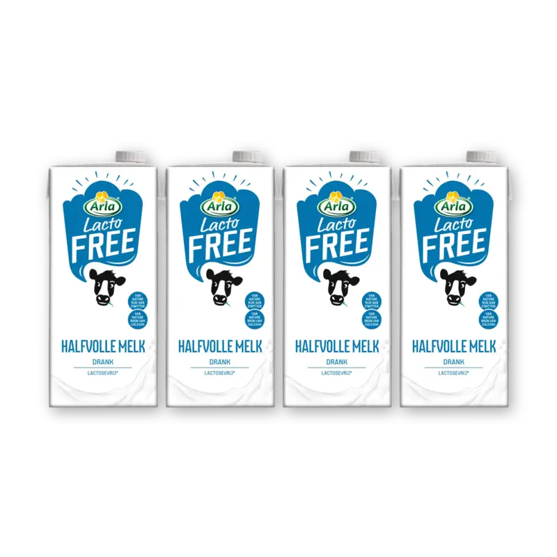 Lactofree halfvolle melk 4-pack