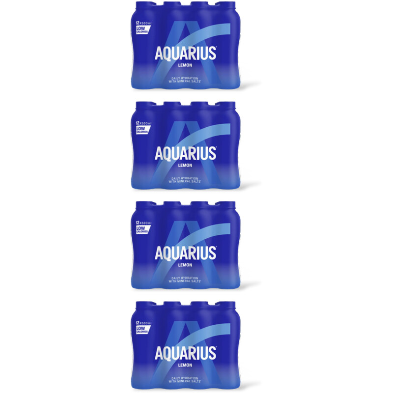 Aquarius Daily hydration lemon 48-pack