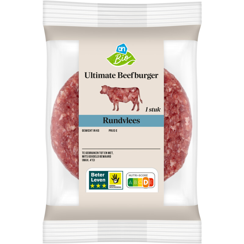 AH Biologisch Ultimate beefburger