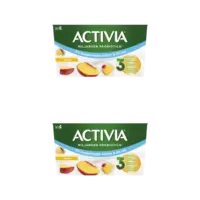 Activia Yoghurt perzik 0% 2-pack