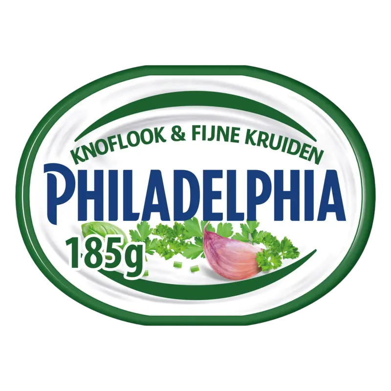 Zacht-frisse Zuivelspread Knoflook & Fijne Kruiden, kuipje