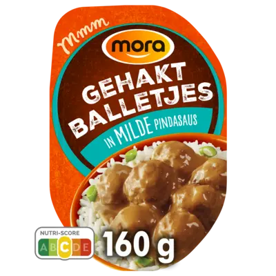 pdp-image-Mora Gehaktballetjes in milde pindasaus