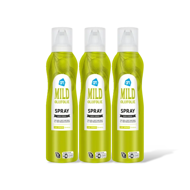Mild olijfolie spray 3-pack