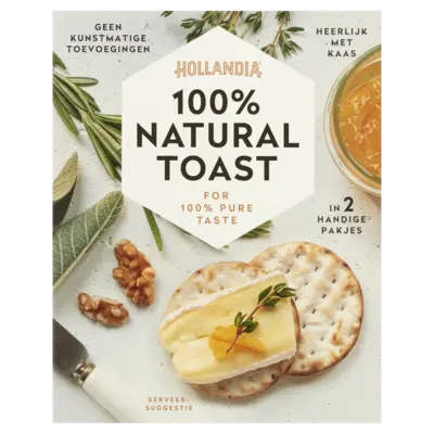 pdp-image-Hollandia 100% natural toast