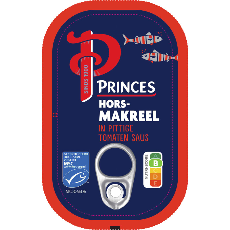 Princes Horsmakreel in tomatensaus