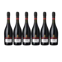 Chiarli 1860 Lambrusco rosso 6 flessen