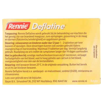 pdp-image-Rennie Deflatine kauwtabletten