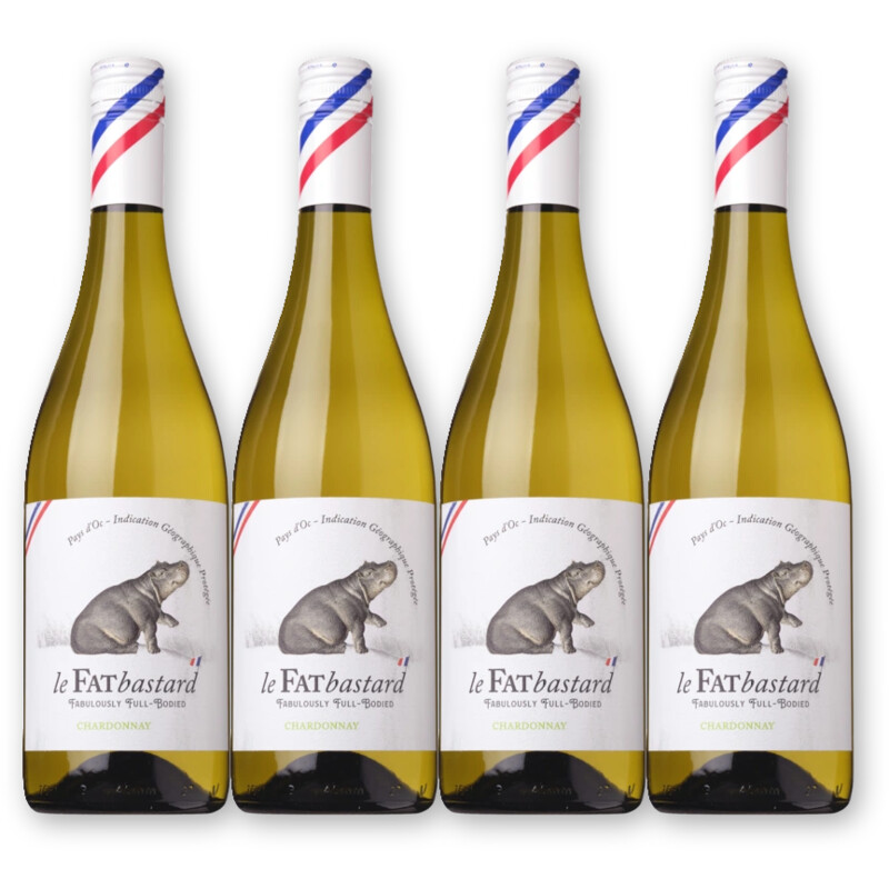 Fat bastard Fat bastard Chardonnay 4 flessen