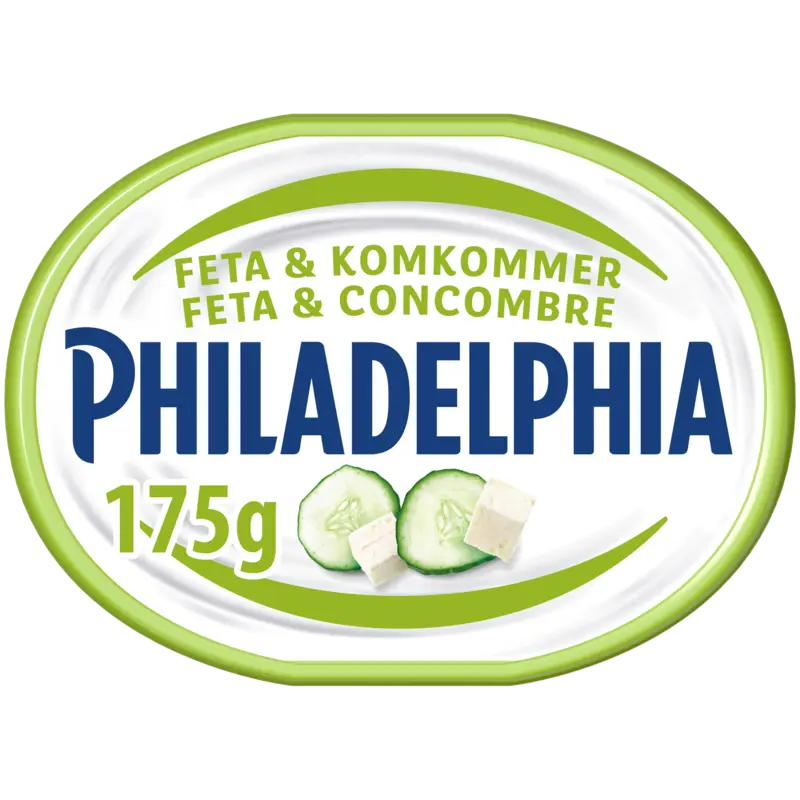 Roomkaas feta & komkommer
