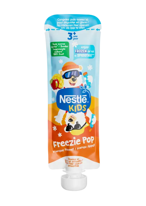 Kids Freezie Pop Mango Appel! 3+ Jaar
