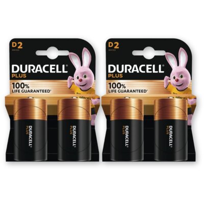pdp-image-Duracell Plus D-alkaline batterijen LR20 2-pack
