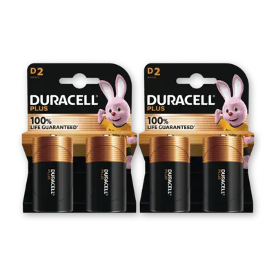 pdp-image-Duracell Plus D-alkaline batterijen LR20 2-pack