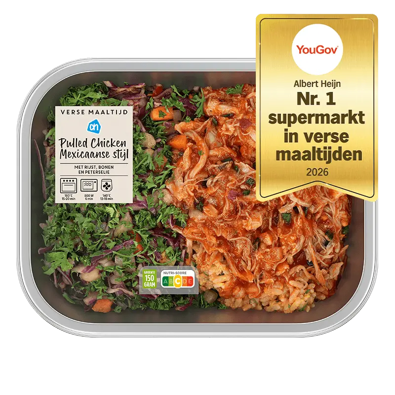 Verse pulled chicken Mexicaanse stijl