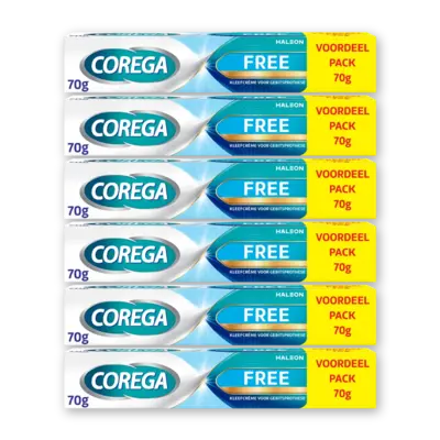 pdp-image-Corega Free kleefcreme gebitsprothese vrdl 6pck