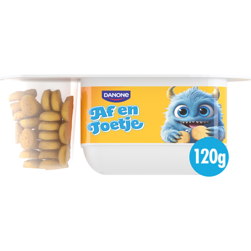 Een afbeelding van Danone Af en toetje yoghurt met vanille smaak