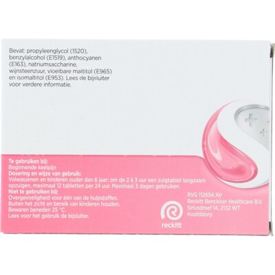 pdp-image-Strepsils Aardbei suikervrij zuigtabletten