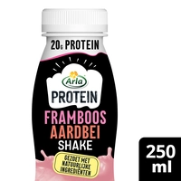 Melkunie Protein aardbei & framboos shake