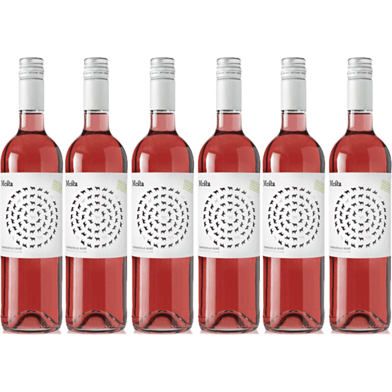 Een afbeelding van Mesta Rosé organic wine 6 flessen