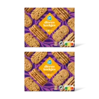 AH Dierenkoekjes met chocolade stukjes 2-pk