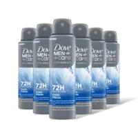 Dove Men+care cool fresh deodorant 6-pack
